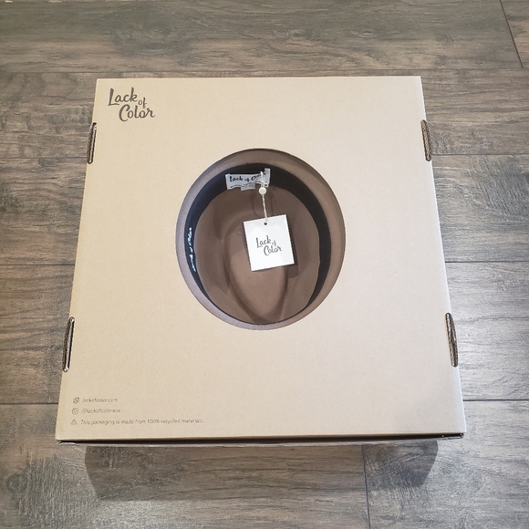 NWT Lack of Color The Grove Coffee Brown Size Large (59cm) - Picture 10 of 10